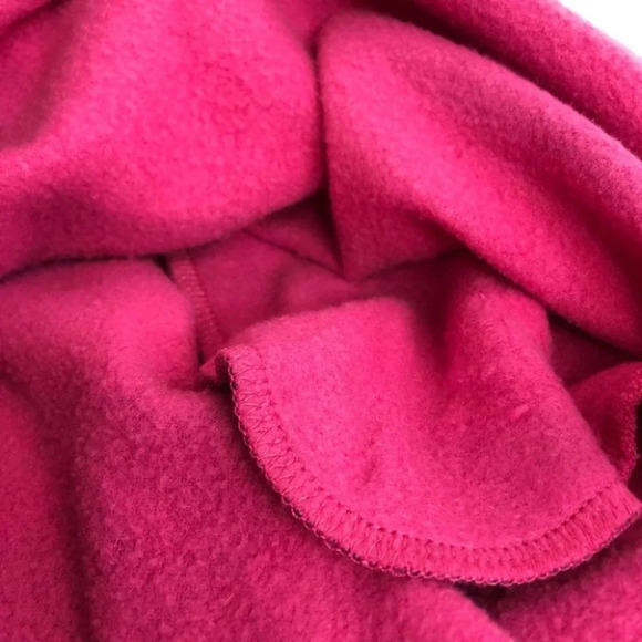 Mini Boden skirt magenta pink & gray stripe sweatshirt material size 4-5 years - Picture 9 of 10